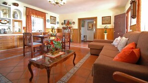 Tv, eldstad och dvd-spelare