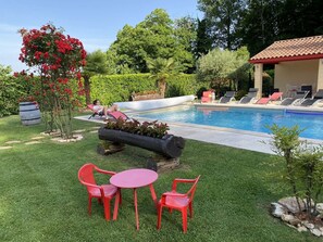 A heated pool - Sarlat 3-bedroom villa with private heated pool and large garden (Sarlat-La-Canéda)