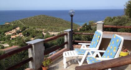 Villa with sea view ..