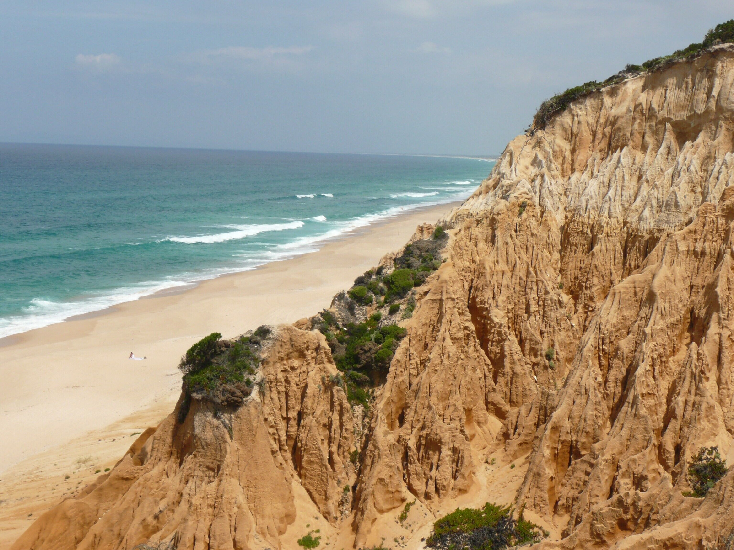 In Strandnähe, Liegestühle, Strandtücher