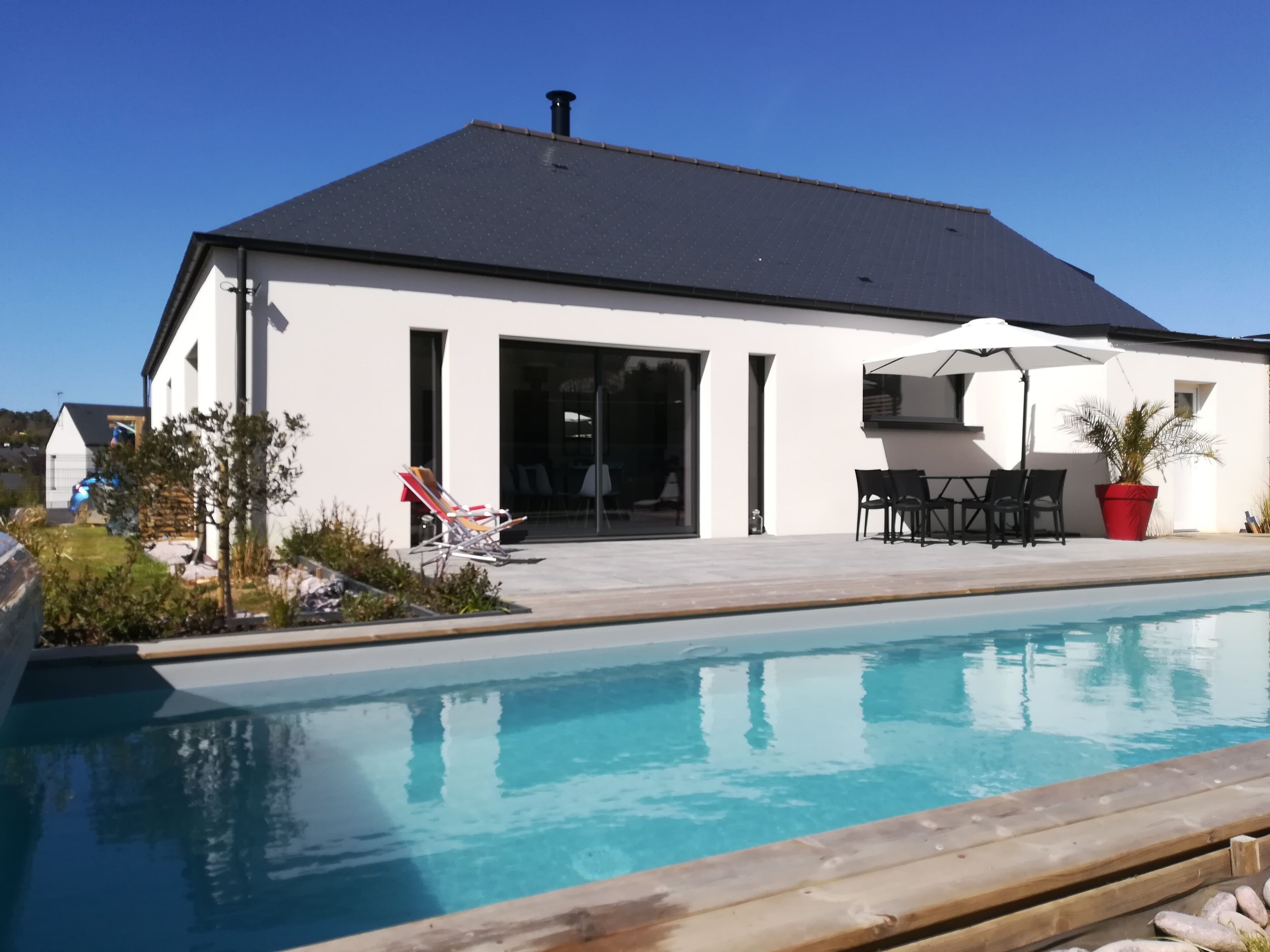 Piscine chauffée