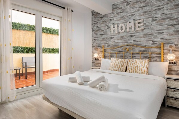 1 dormitorio, wifi, ropa de cama