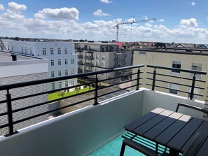 Outdoor dining - Apartment 2 rooms, close to Friedrichstrasse, 100 to the beach (Westerland)
