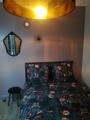 1 chambre, fer et planche à repasser, Wi-Fi, literie fournie