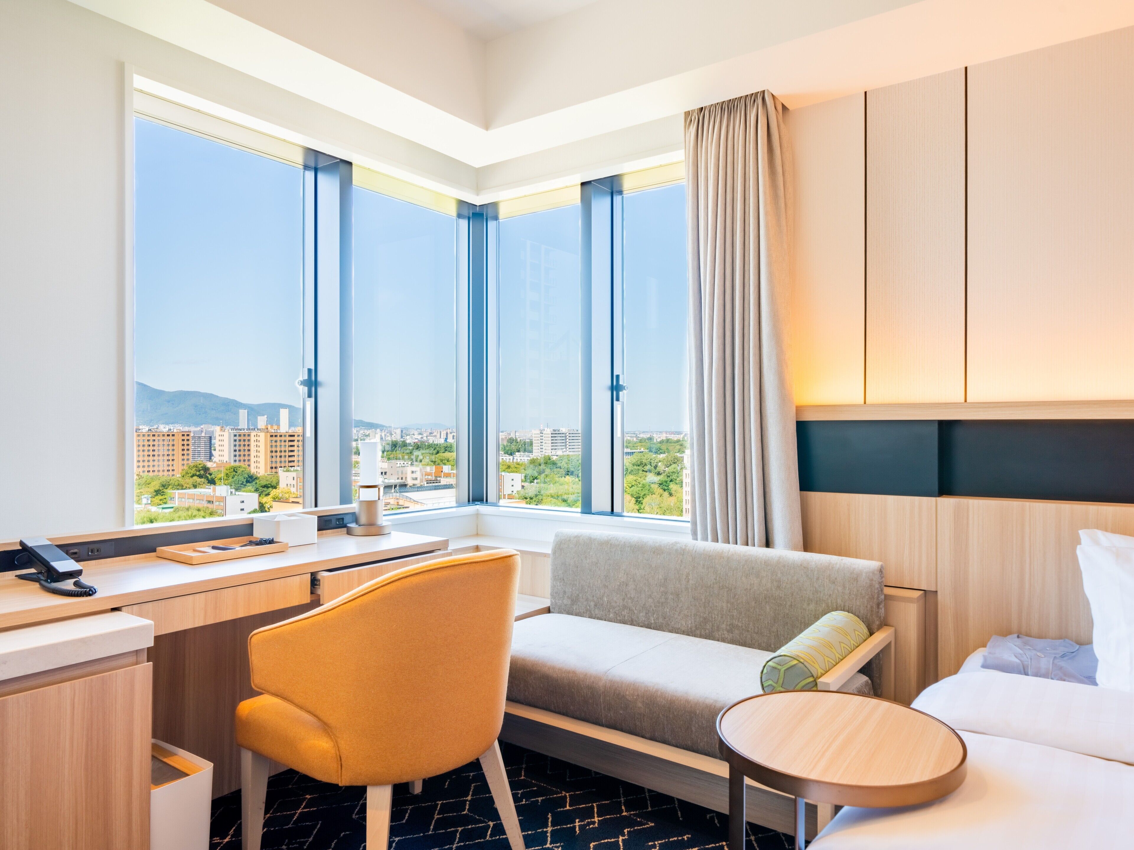 superior corner twin room, non smoking | 1 bedroom, down duvets, in-room safe, desk