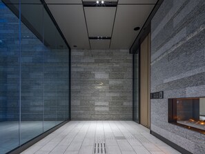 Entrée de l’hébergement