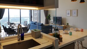Living area - Twin Arkz Homestay by Push Global (Kuala Lumpur)