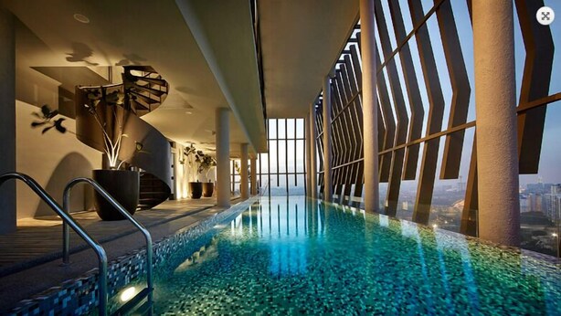 Rooftop pool - Twin Arkz Homestay by Push Global (Kuala Lumpur)