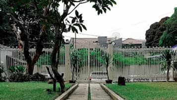 Façade de l’hébergement