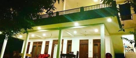 Façade de l’hébergement