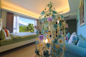 Deluxe Double Room | Desk, blackout curtains, iron/ironing board, free WiFi - Floral Land B&B (Shoufeng)