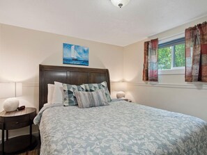 1 غرفة نوم وواي فاي وملاءات أسرّة