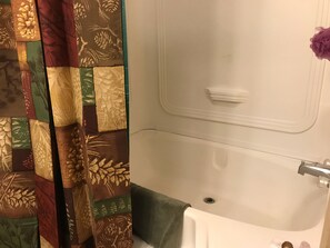 Hair dryer, towels