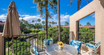 Kamaole Sands 1-407, Partial OceanView, Corner Unit, King Bed, AC, Kamaole Beach