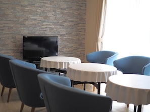 Sala de estar en el lobby