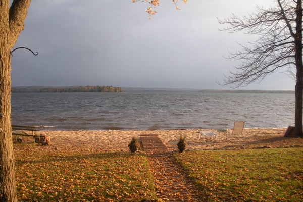 A lovely autumn afternoon on the beach