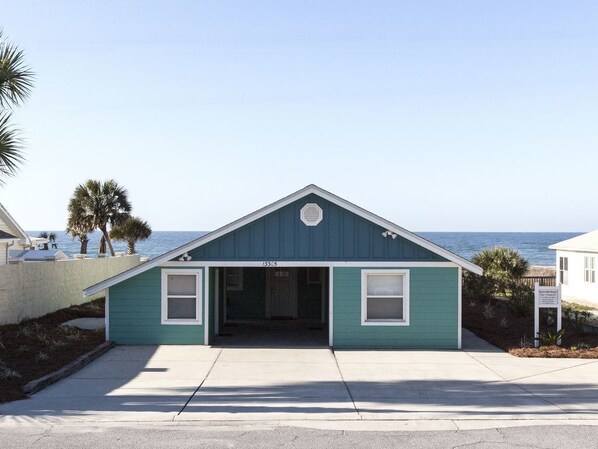 Voorkant van accommodatie