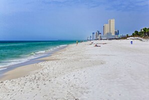 Accommodatie ligt op het strand