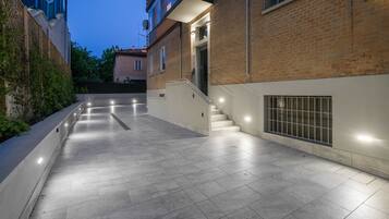 Front of property - evening/night