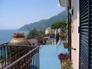 Chambre Double, vue mer (Brezza di Mare) | Terrasse/Patio
