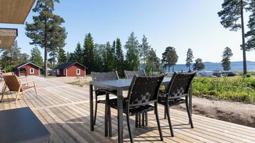 Deluxe huisje | Terras