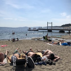 Sulla spiaggia