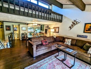 TV, fireplace, DVD player