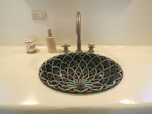 Towels, soap, toilet paper