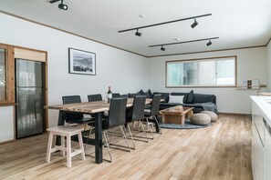 Apartment, 3 Bedrooms, Mountain View (Unit 2) | Living area - Nozawa Gondola Apartments (Nozawaonsen)