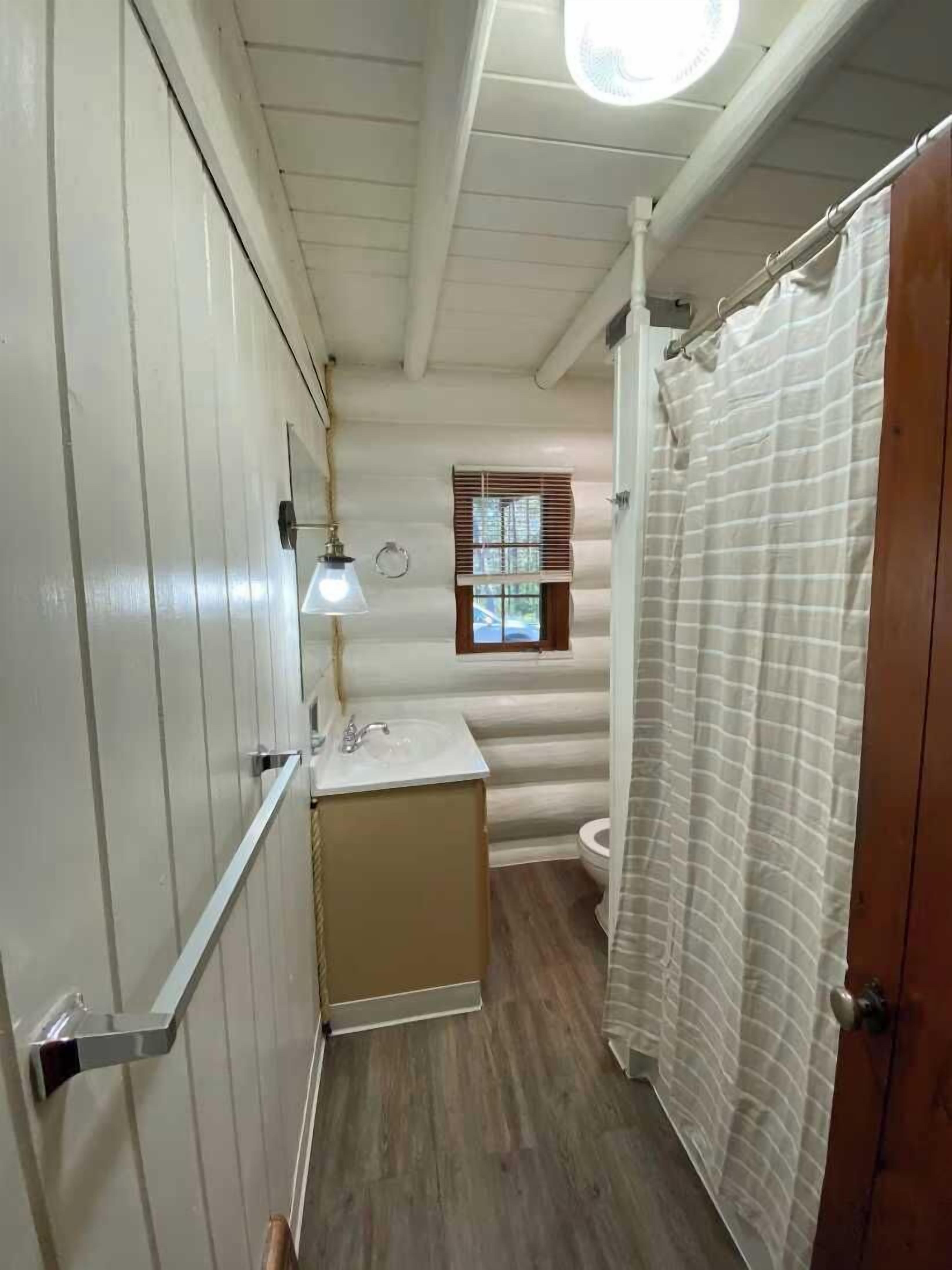 Hair dryer, towels