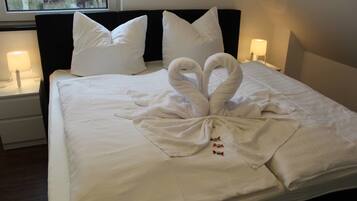 Ferienhaus, Mehrere Betten, Nichtraucher | 3 Schlafzimmer, kostenloses WLAN, BettwÀsche