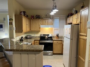 Fridge, microwave, oven, stovetop - Sunsation Destination!! First Floor One Bedroom Villa in Runaway Beach Resort!!! (kissimmee)