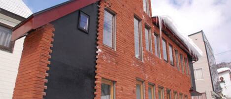 Façade de l’hébergement