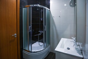 Apartment | Bathroom - HostHub Studio Apartment in the center (Tbilisi)