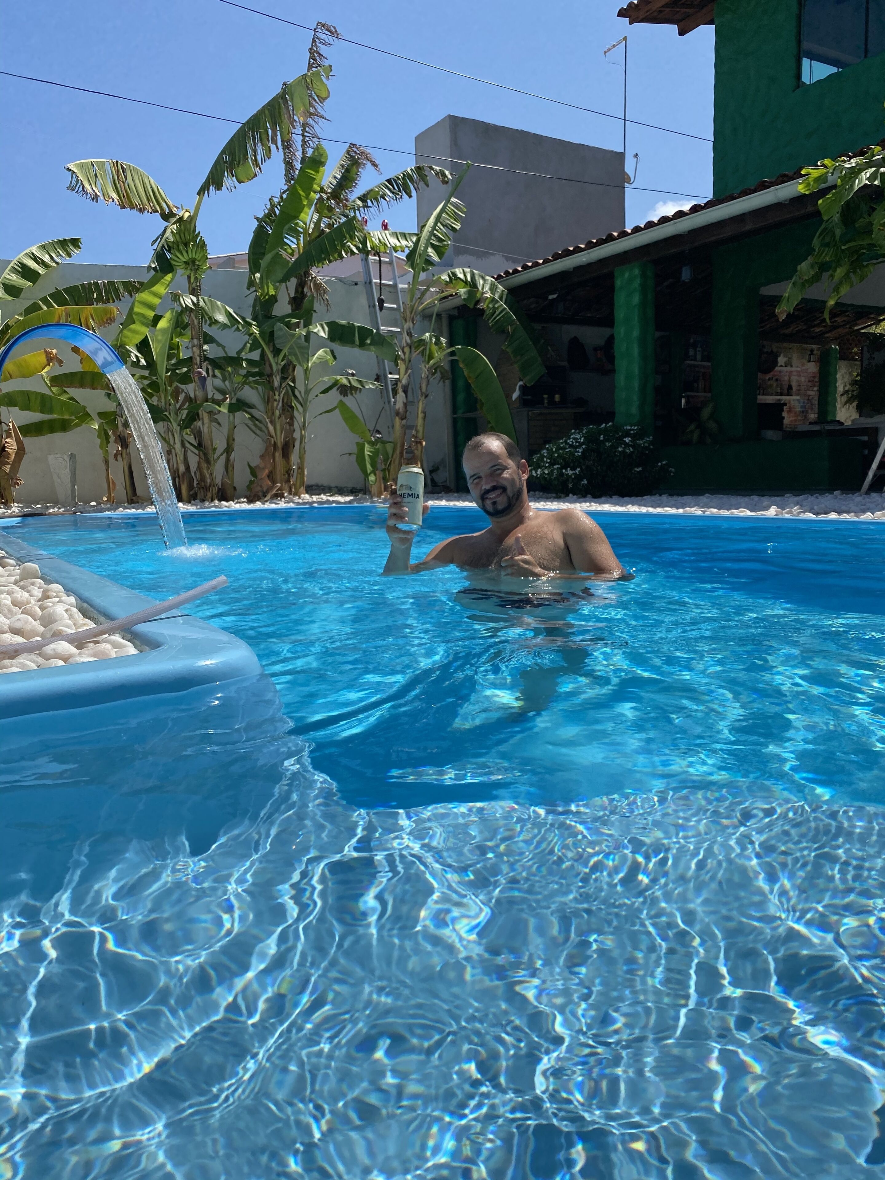 Udendørs pool, liggestole