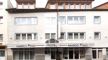 Fassade der Unterkunft