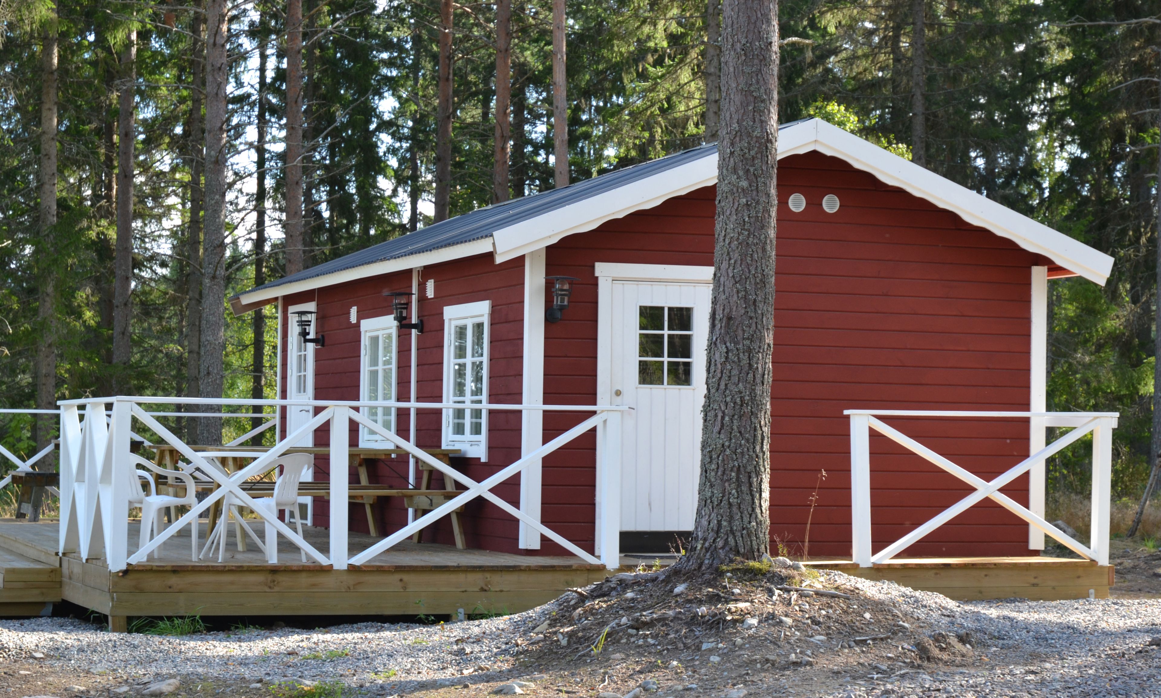 Façade de l’hébergement