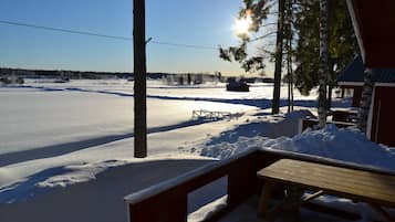 Hytte | Udsigt fra værelset