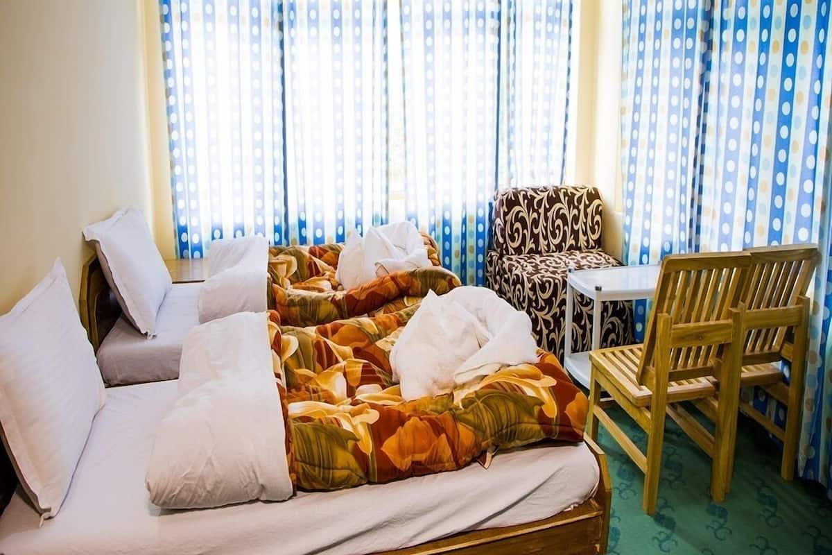 Deluxe Double or Twin Room, 1 King Bed, Mountain View | 20 bedrooms, Egyptian cotton sheets, premium bedding, desk