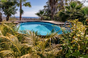 Outdoor pool - Villa Gardenia - Casa Cactus by the sea (Todos Santos)