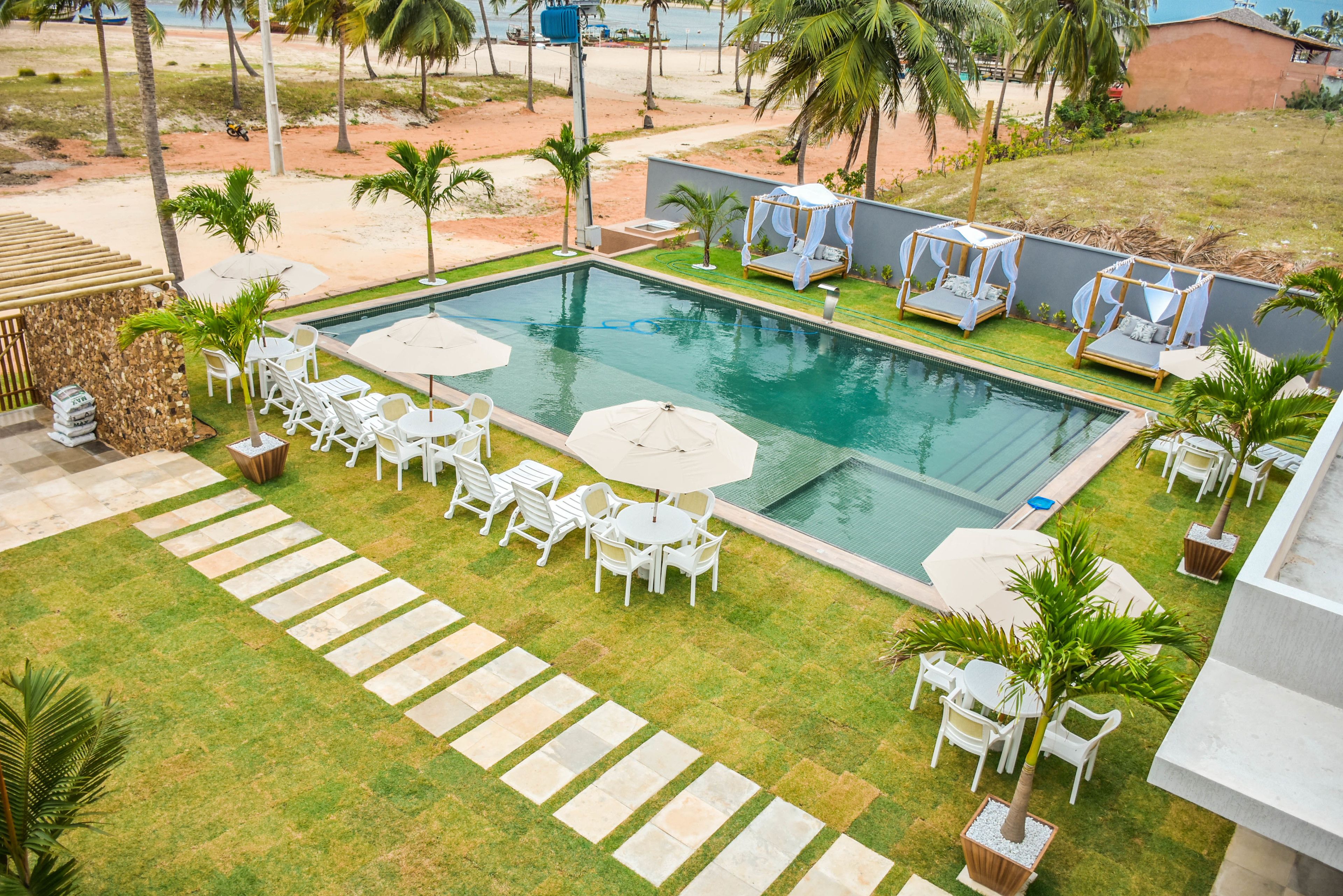 indoor pool, open 6:00 am to 10:00 pm, pool loungers