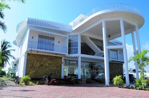 Façade de l’hébergement