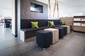 Sitzecke in der Lobby