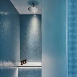 Vasca e doccia separate, vasca da bagno a immersione totale