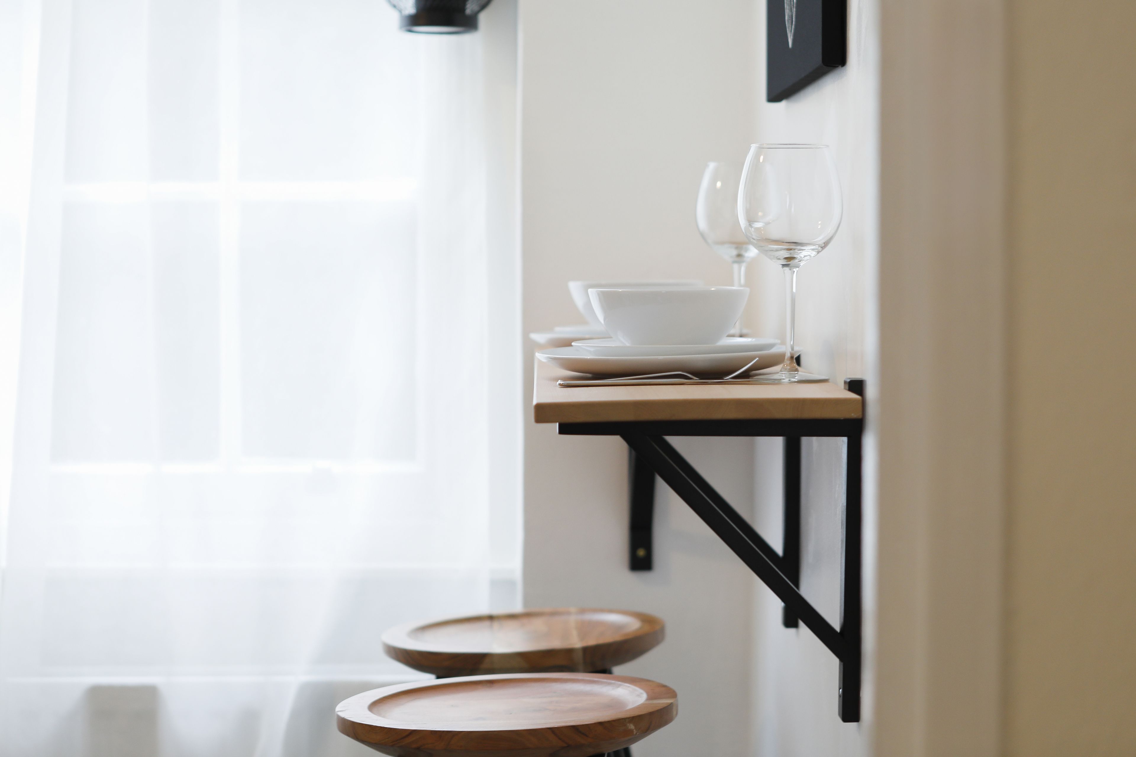 Appartement, 1 kingsize bed, uitzicht op de stad | Dineren op de kamer