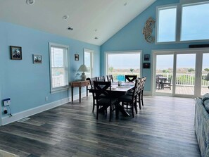 Interior - Experience oceanfront luxury at Serenity's Star, a spacious 4BR home in Holden Beach. (Holden Beach)