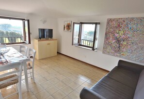 Apartment, 2 Bedrooms | Living area | TV - Apartment Rosa Noisette With Pool (Lazise)