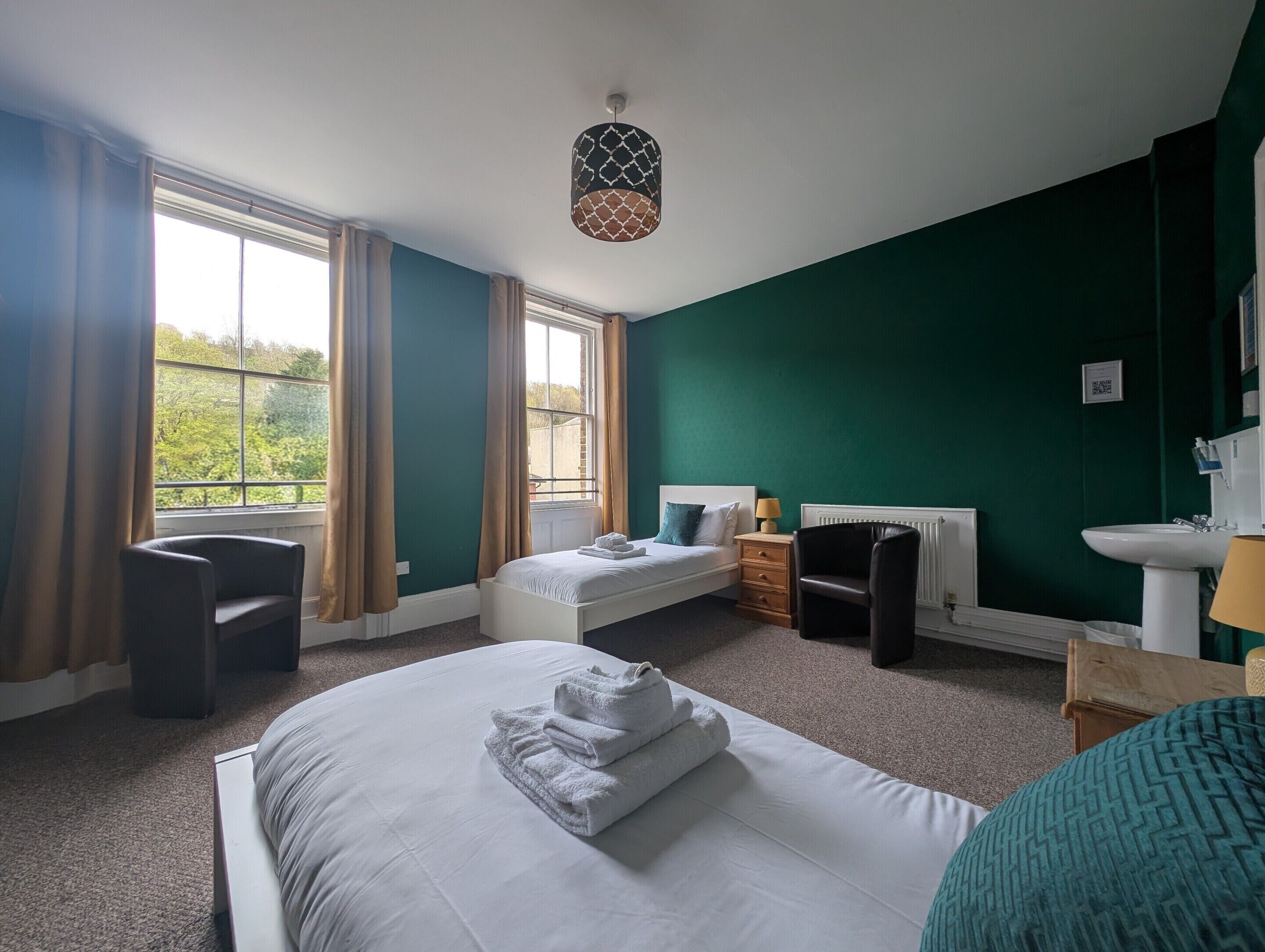 Camera Economy con 2 letti singoli, bagno condiviso | 1 camera