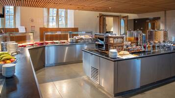 Déjeuner continental gratuit tous les jours