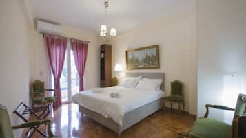 Căn hộ | 2 phòng ngủ, bộ trải giường bằng vải cotton Ai Cập